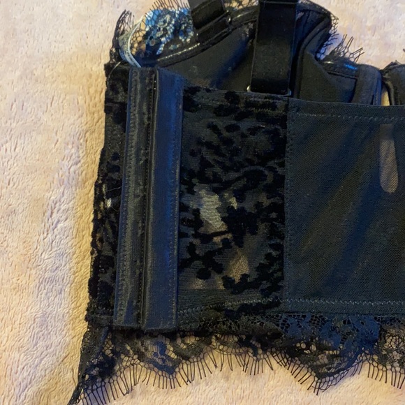 Free People Velvet Bralette - Black - Picture 6 of 6